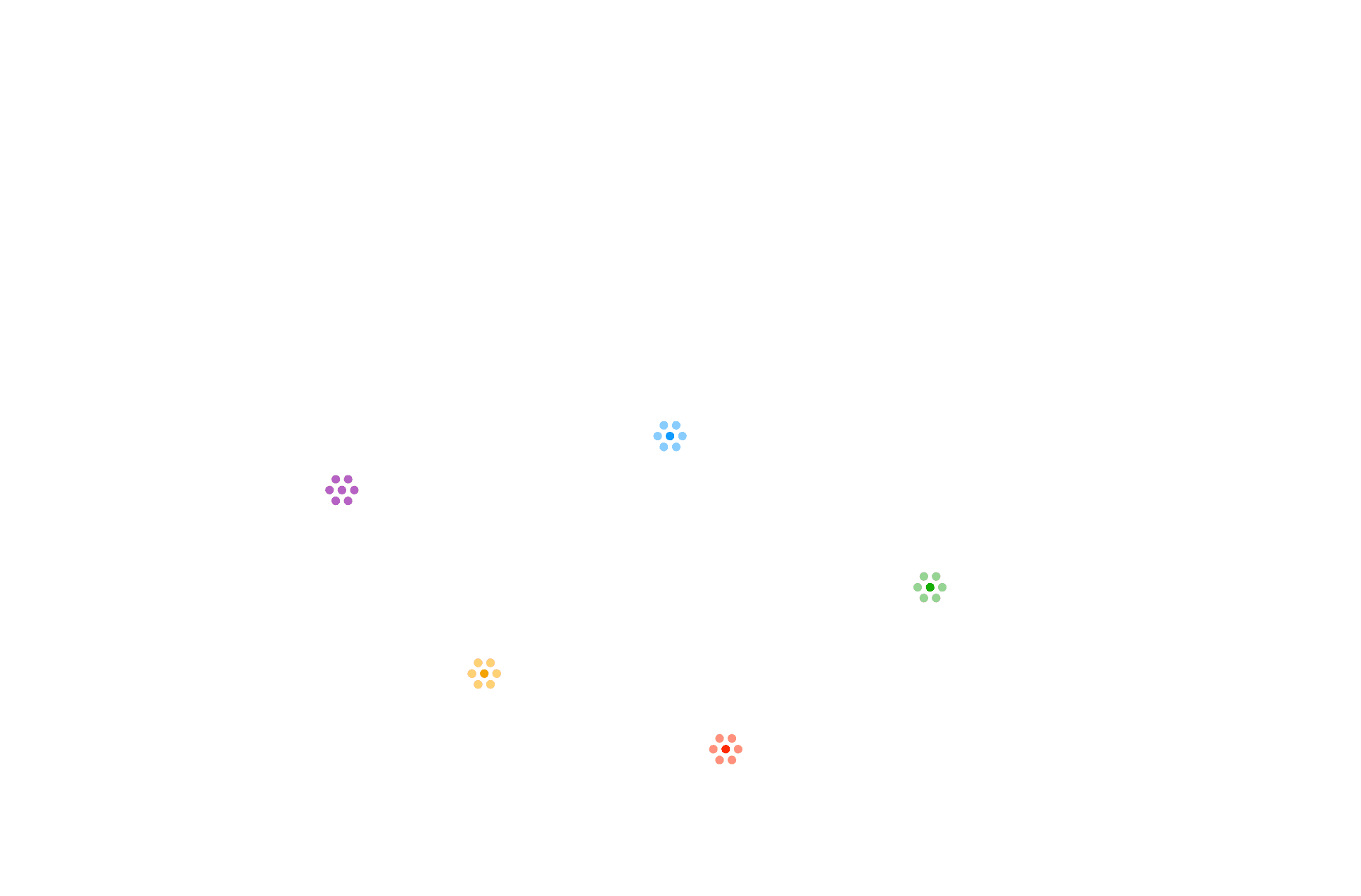 World map showing global company coverage